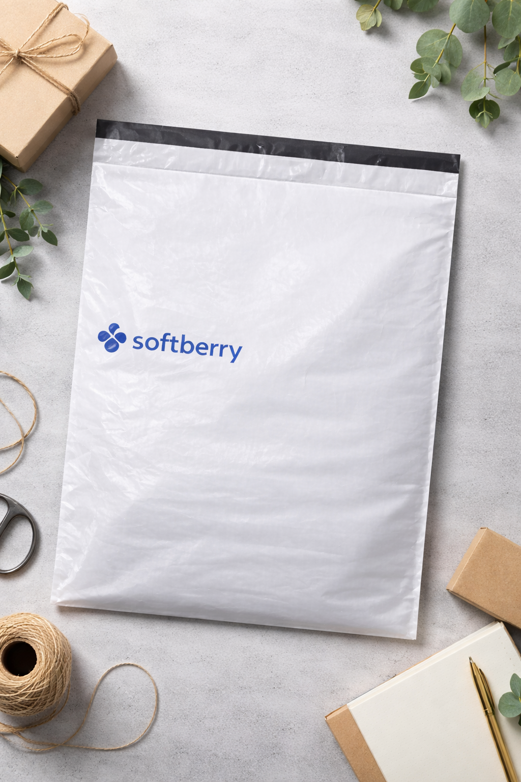 Premium Courier Bag 14x16 Inch (60 Micron) – Single Color Printed