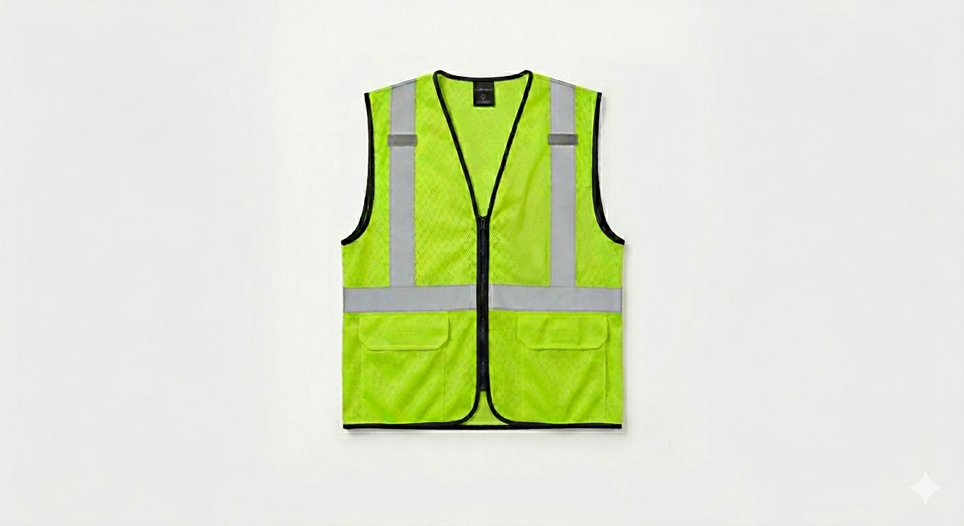Safety Jacket Reflective High Visibility