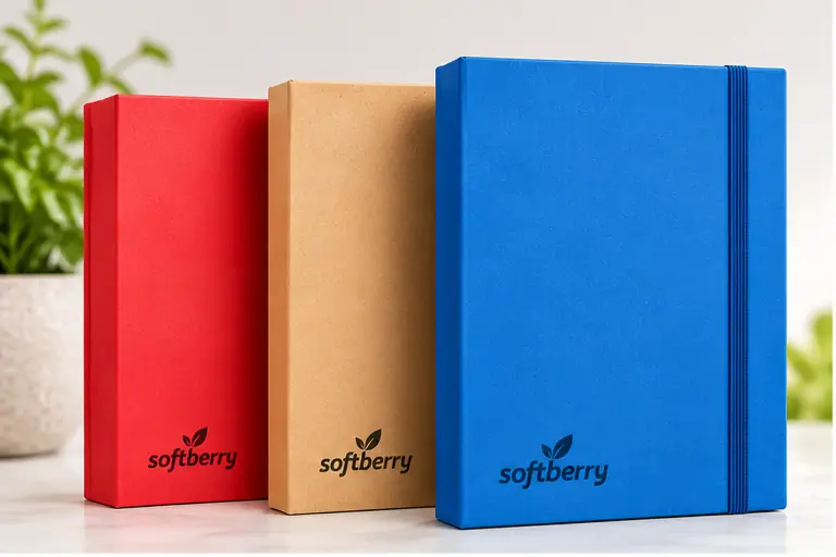3 Fold Eco-Friendly Notebook with Stationery