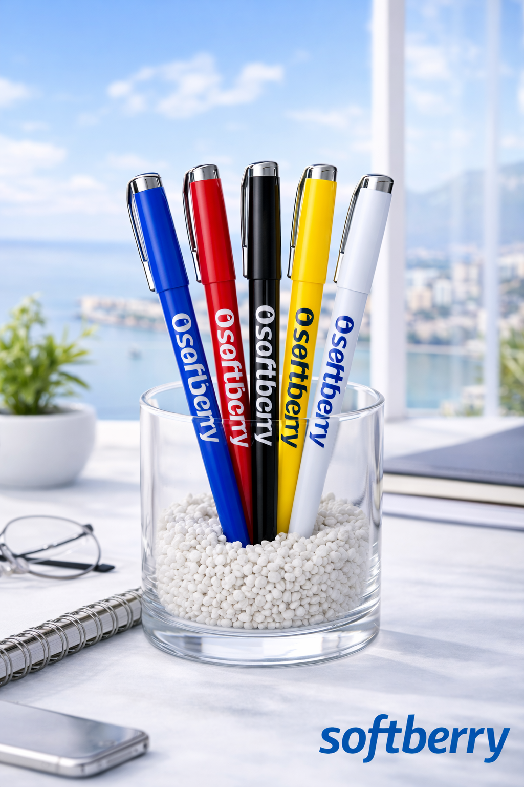 Premium Plastic Ball Pen with Logo Printing
