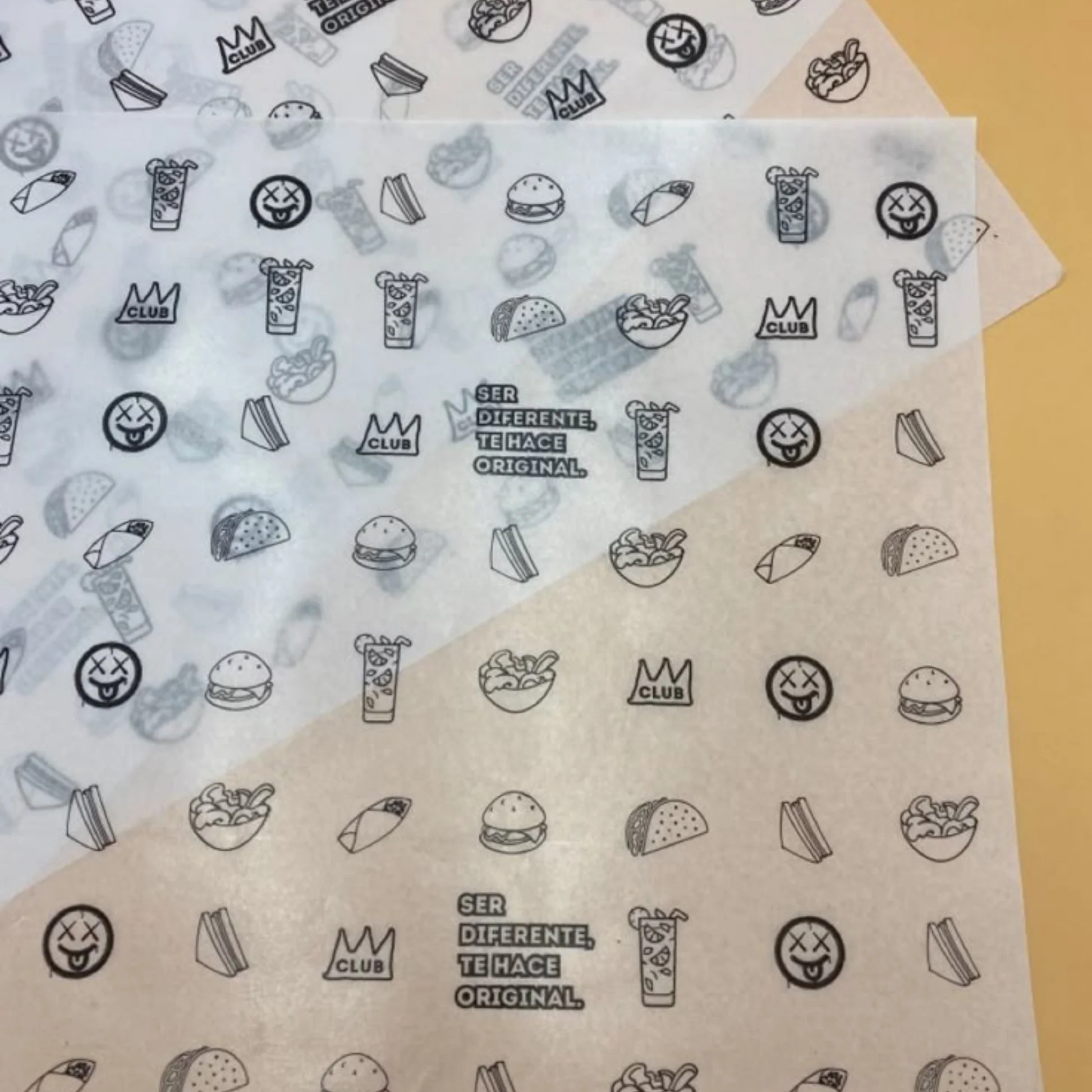 Butter Paper Printed
