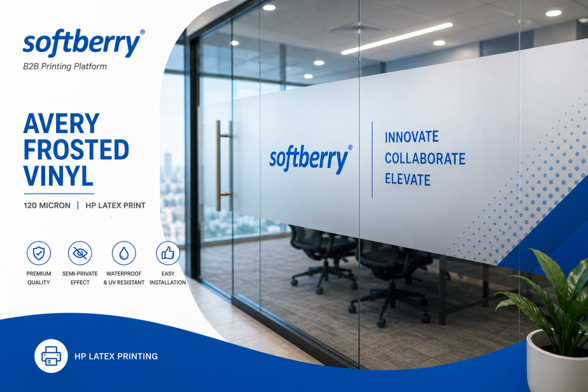 Printed Frosted Vinyl – 120 Micron