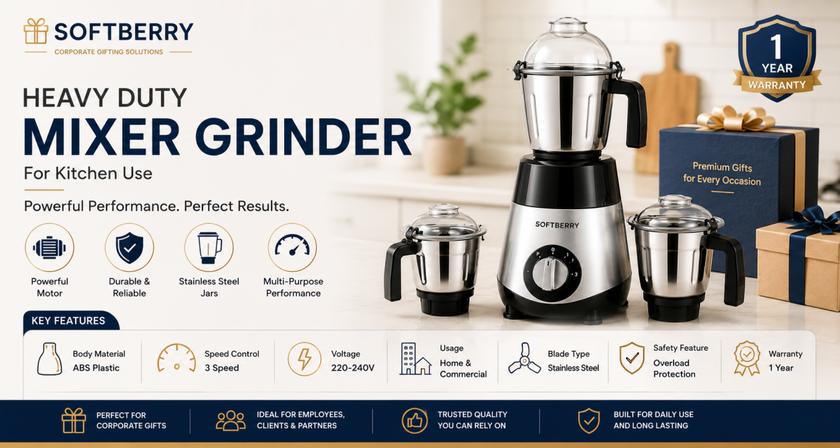 Heavy Duty Mixer Grinder for Kitchen Use