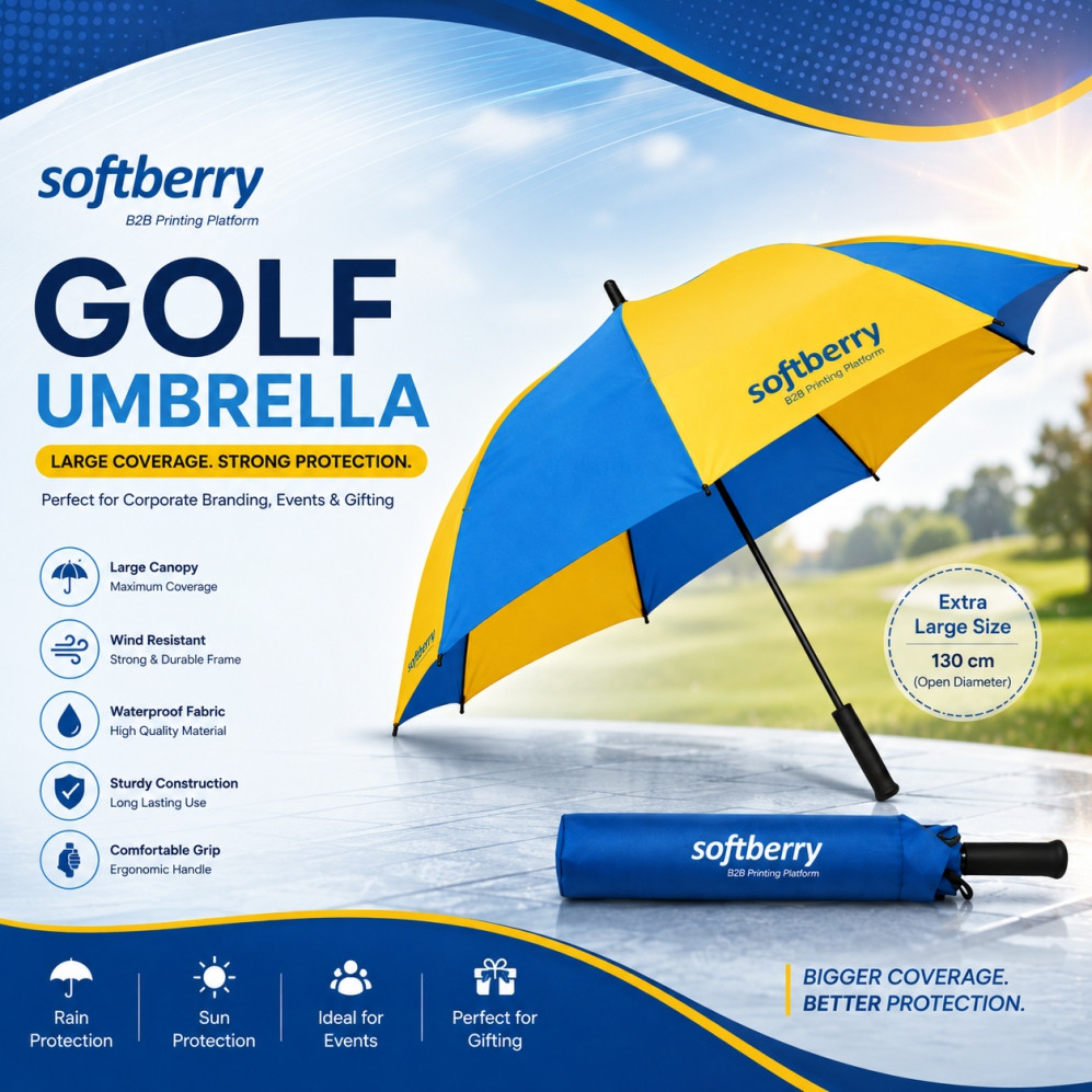 Custom Golf Umbrella with Logo Printing