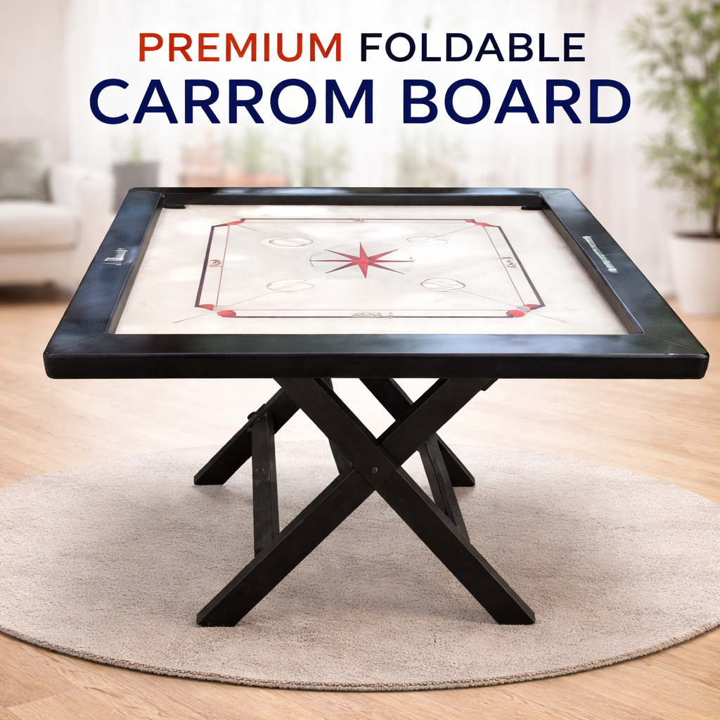 Premium Foldable Carrom Board