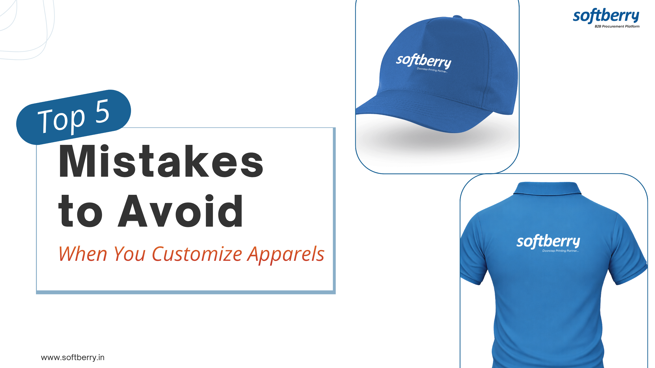 5 Mistakes to Avoid When You Customize Apparels